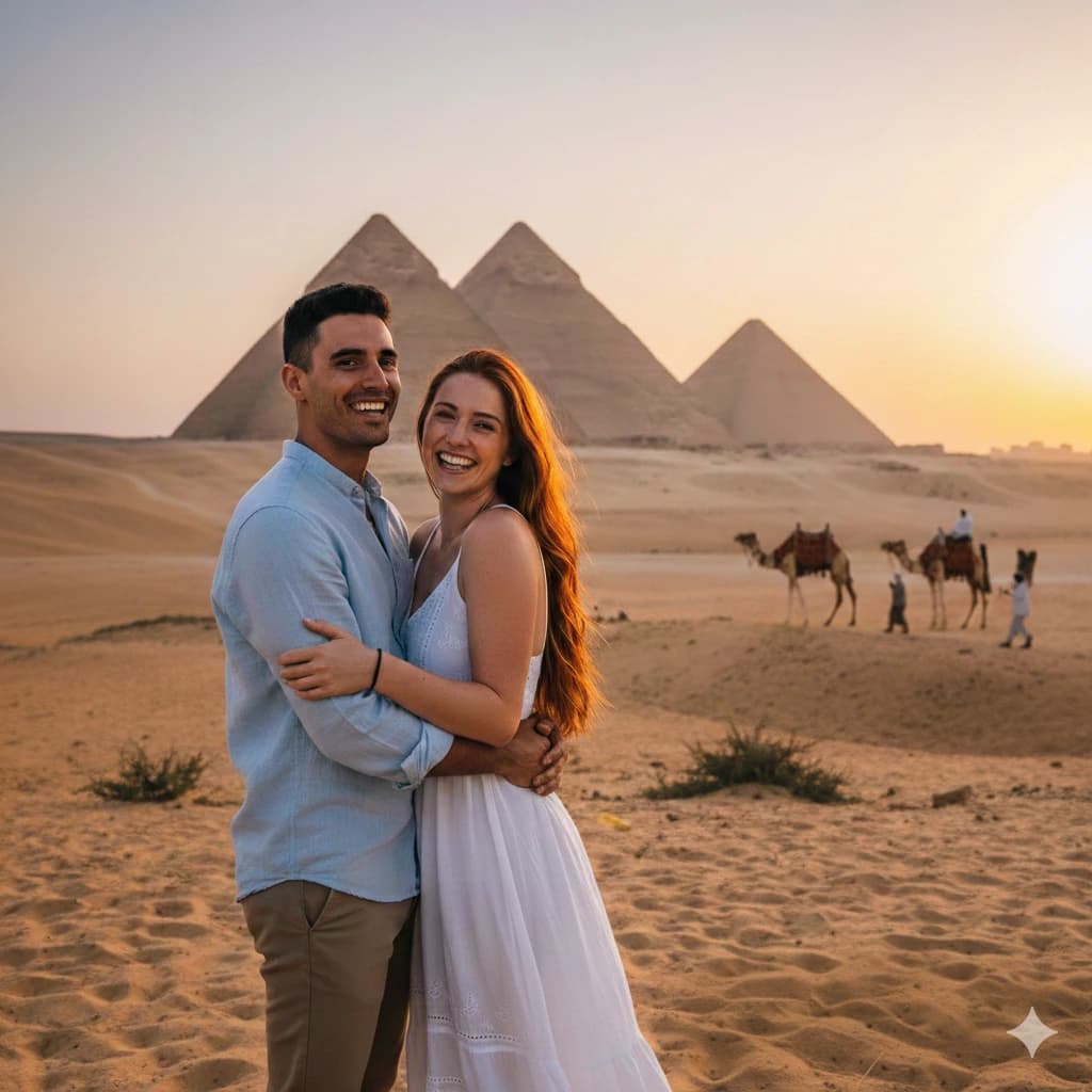 Cruceros Nilo Agencia de Viajes Crucero por el Nilo navegando con elegancia frente a paisajes egipcios al atardecer